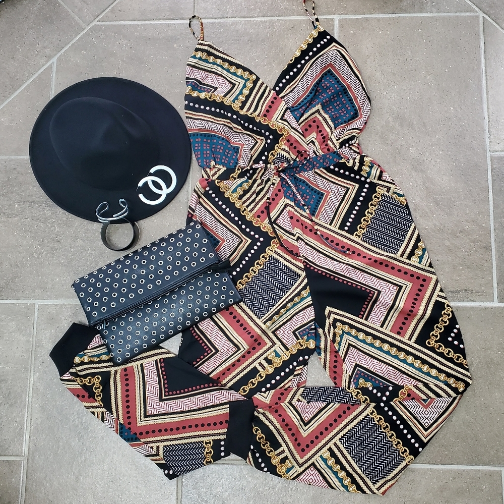 Grommet Fold Over Clutch Bag with Detachable Shoulder  Strap - Picture 3 of 3